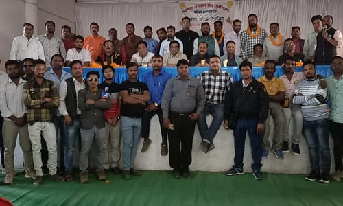 सदभाव पत्रकार संघ छत्तीसगढ की जांजगीर चांपा में हुआ संभागीय सम्मेलन का आयोजन